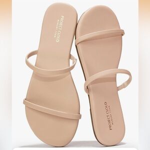 Project Cloud Women's Beige Sandals- size 11